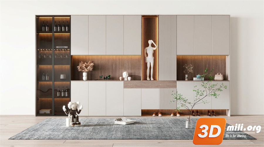 Wine cabinet Skp Files